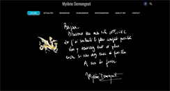 Desktop Screenshot of mylene-demongeot.fr